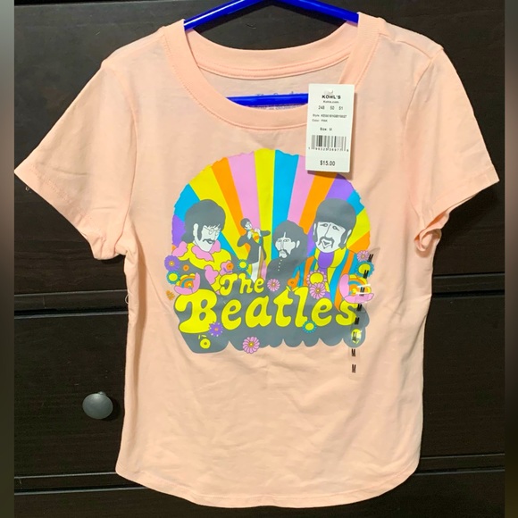 Children’s The Beatles T-shirt NWT - Picture 1 of 4